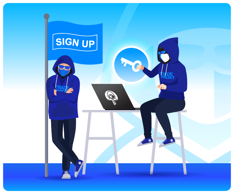 sign up